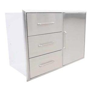 3-Drawer & Door Combo