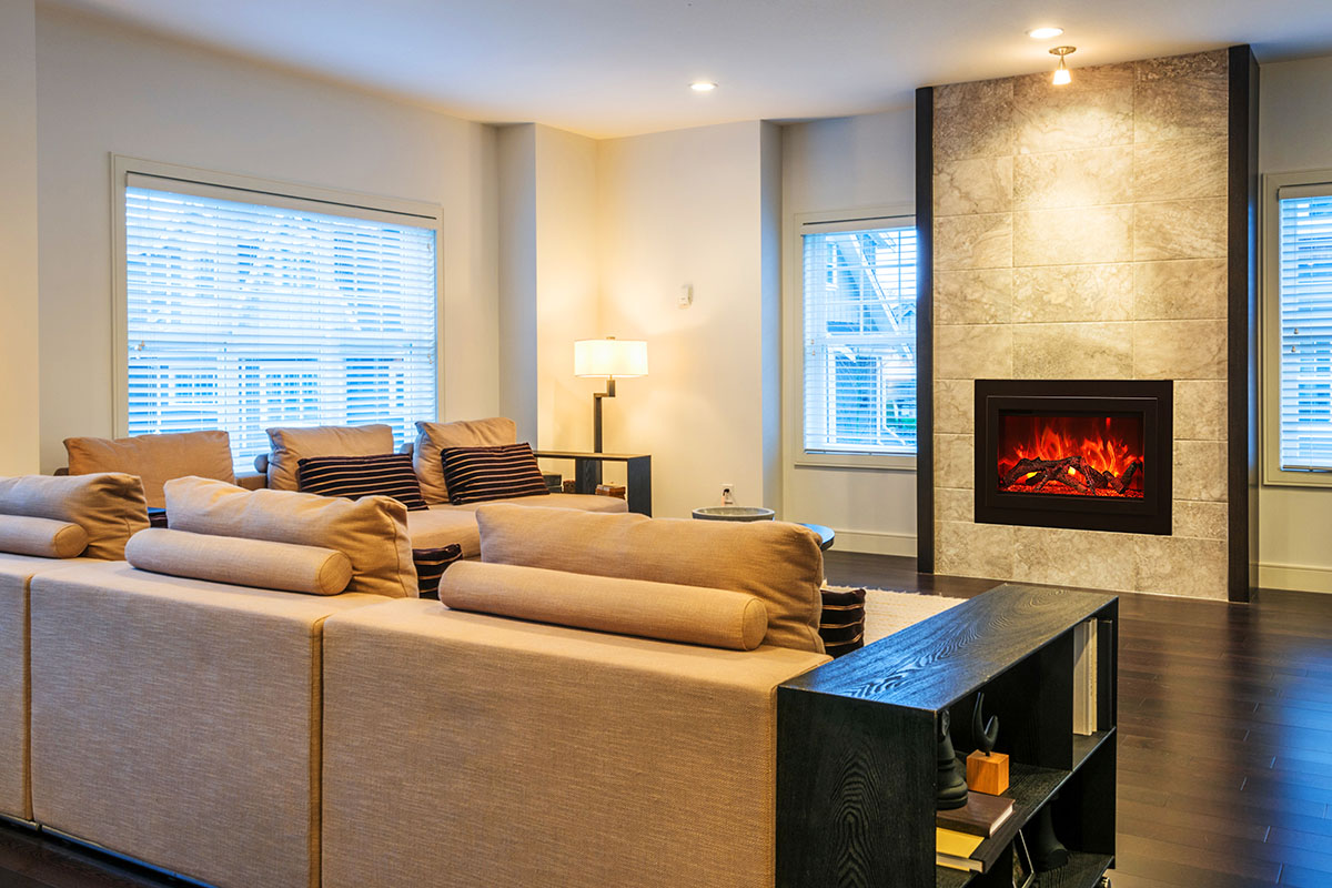 Amantii - 30 inch TRD-INSERT Electric Fireplace Insert - Image 3