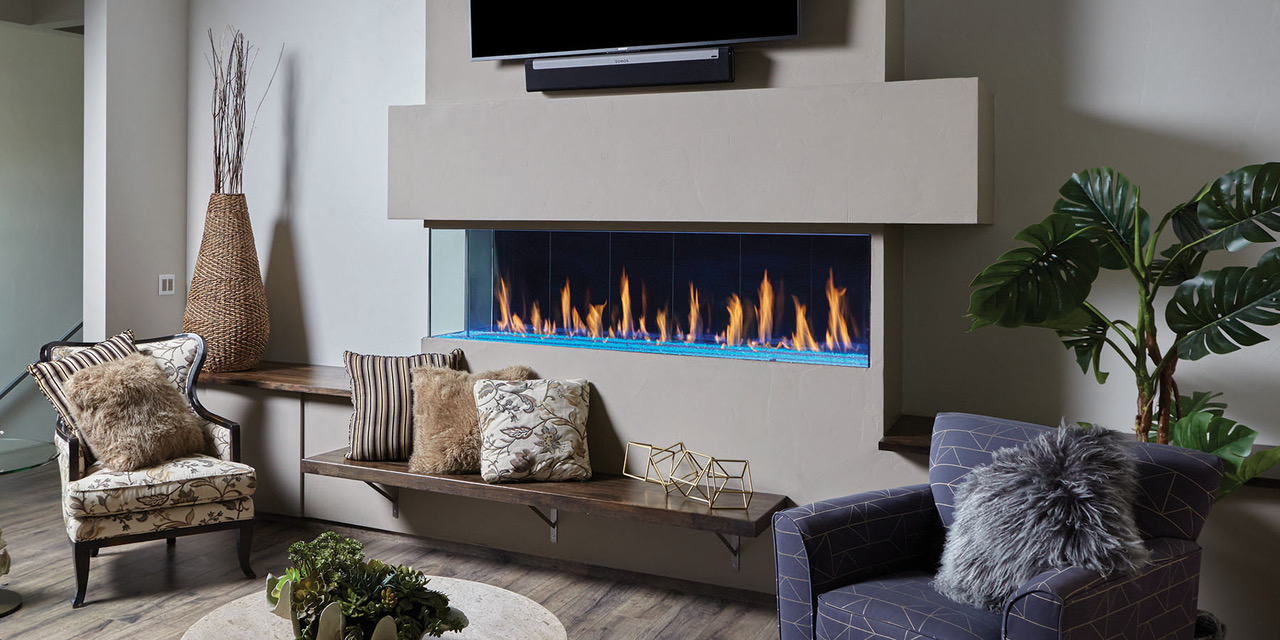 DaVinci Collection - Corner Gas Fireplace - Image 4