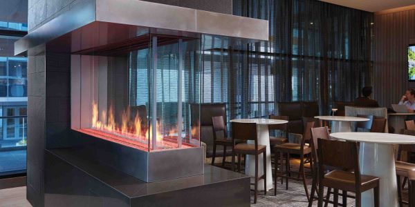 DaVinci Collection - Pier Linear Gas Fireplace - Image 3
