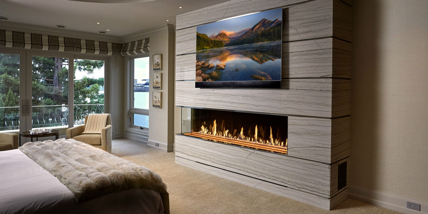 DaVinci Collection - Corner Gas Fireplace - Image 3