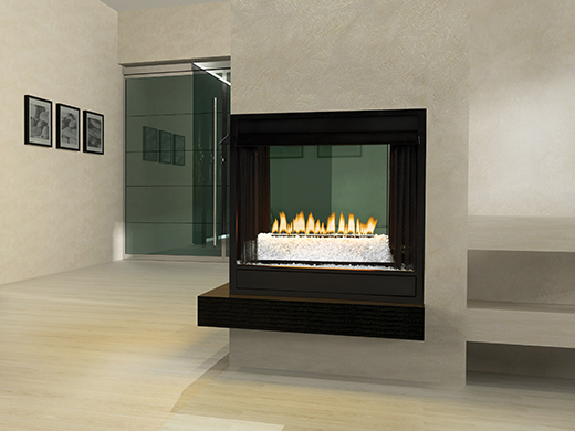 White Mountain Hearth - Vent-Free Multi-Sided Loft Series Burner (VFRU, VFIU)