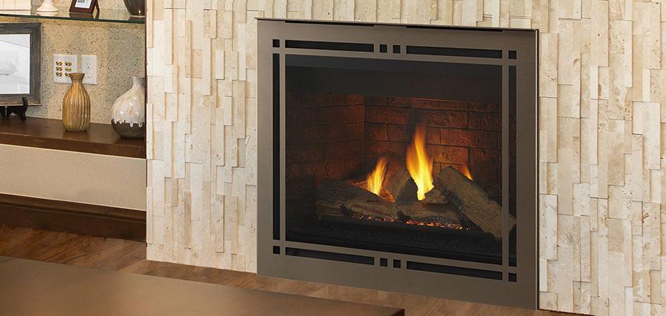 Majestic Meridian Series Direct Vent Gas Fireplace