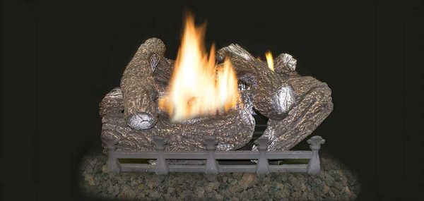 Monessen Hearth Mountain Cedar Vent Free Gas Log Set
