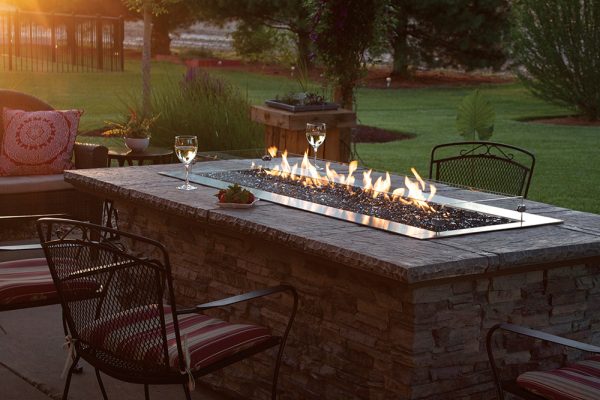White Mountain Hearth - Outdoor Linear Fire Pit - Image 2