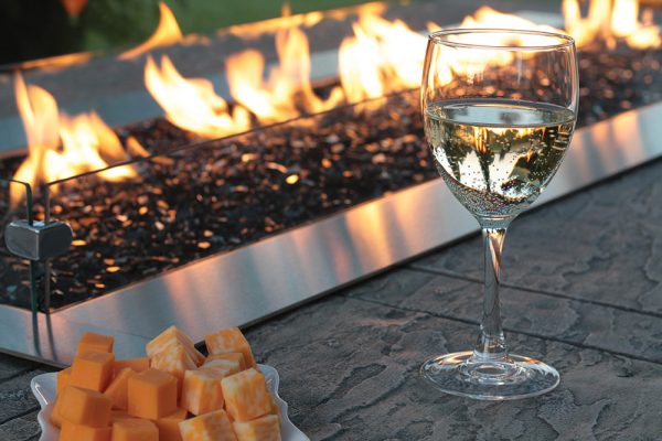 White Mountain Hearth - Outdoor Linear Fire Pit