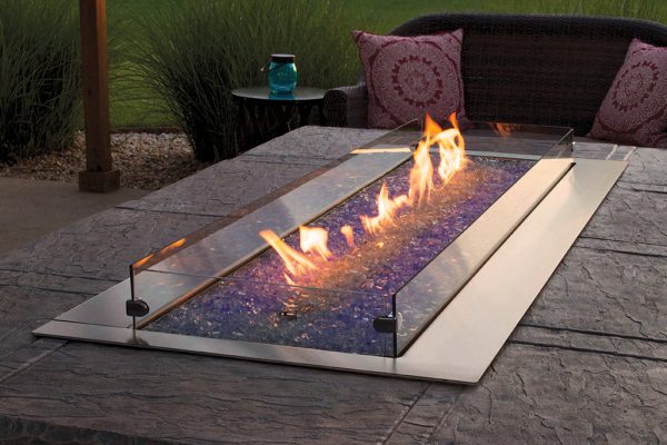 White Mountain Hearth - Outdoor Linear Fire Pit - Image 4