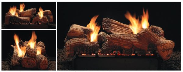 White Mountain Hearth - Vent-Free Multi-Sided Slope Glaze Burners and Matching Log Sets - Image 2