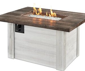 The Outdoor Greatroom Company - Alcott Rectangular Gas Fire Pit Table