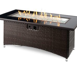 The Outdoor Greatroom Company - Balsam Montego Linear Gas Fire Pit Table