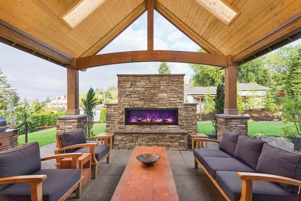 Amantii - BI-72-DEEP Smart Electric Fireplace Indoor / Outdoor - Image 3