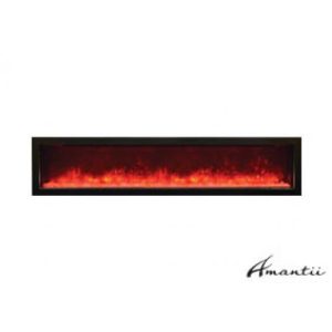 Amantii - BI Slim 72 inchSmart Electric Fireplace Indoor / Outdoor