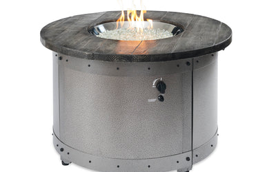 The Outdoor Greatroom Company - Edison Round Gas Fire Pit Table