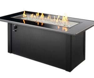 The Outdoor Greatroom Company - Monte Carlo Linear Gas Fire Pit Table