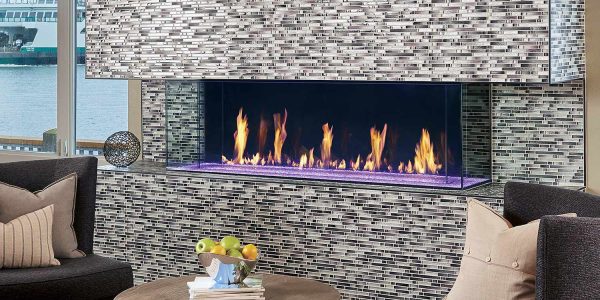 DaVinci Collection - Bay Linear Gas Fireplace