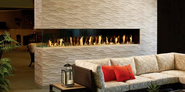 DaVinci Collection - Pier Linear Gas Fireplace - Image 4