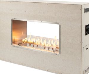 The Outdoor Greatroom Company - See Through Ready To Finish Gas Fireplace
