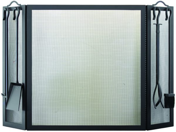 Freestanding Screen - Rectangle Triple Panel 10x30x33 - Image 2