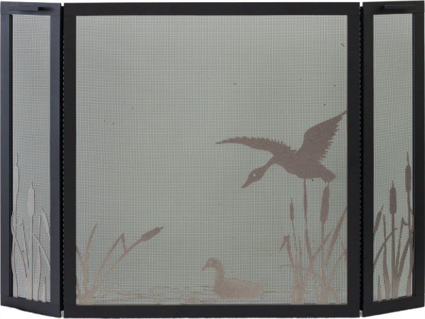 Freestanding Screen - Rectangle Triple Panel 10x30x33