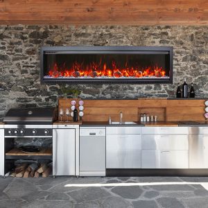 Amantii - SYM-50 BESPOKE Symmetry Electric Fireplace