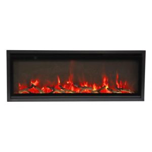 Amantii - Symmetry 42 Smart Extra Slim Electric Fireplace