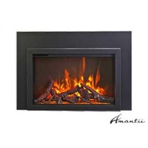 Amantii - TRD-33-BESPOKE INSERT- 33 inchWide Electric Fireplace Insert