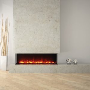 Amantii - True View XL Deep Smart 60 inch 3 Sided Electric Fireplace