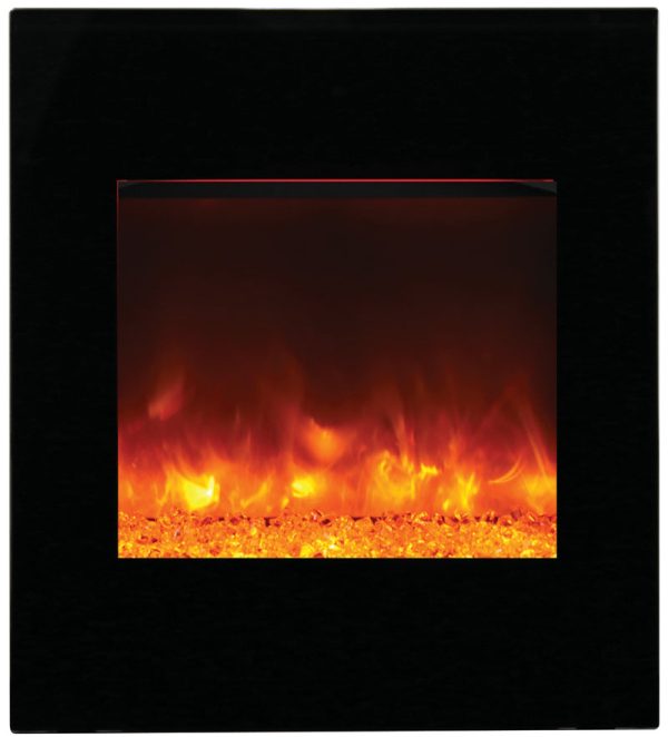 Amantii - WM-BI-2428-VLR-BG Electric Fireplace - Image 2
