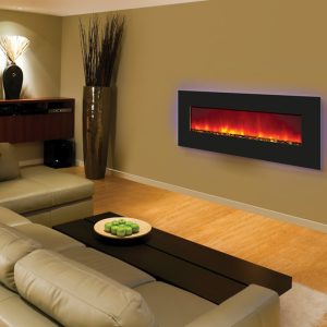 Amantii - WM-BI-48-5823 Wall Mount / Built-In Electric Fireplace