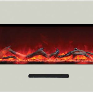 Amantii - WM-FM-48-5823-BG Electric Fireplace