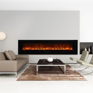 Amantii - WM-FM-88-10023-BG Electric Fireplace