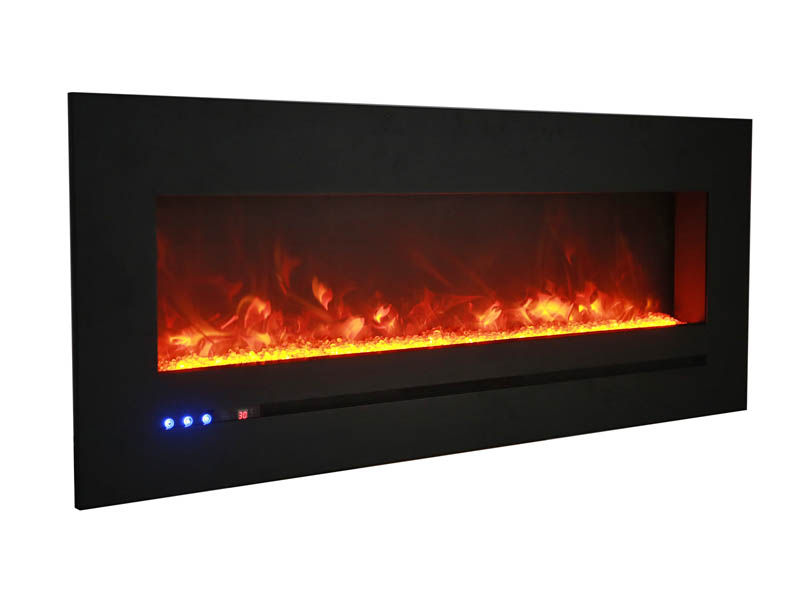 Amantii - WM-FML-34-4023-STL Linear Electric Fireplace - Image 4