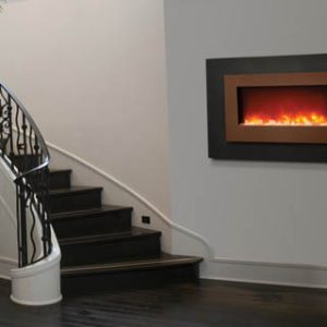 Amantii - WM-FML-40 Electric Fireplace