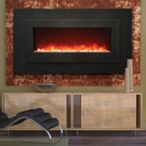 Amantii - WM-FML-48 Linear Electric Fireplace