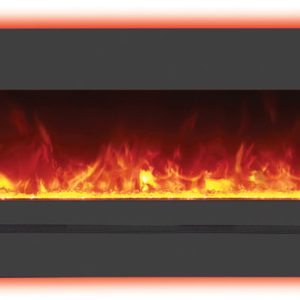 Amantii - WM-FML-60-6623-STL Linear Electric Fireplace