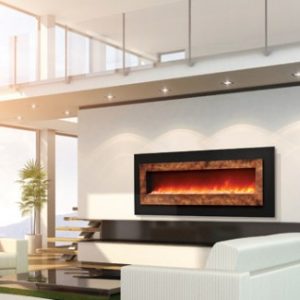 Amantii - WM-FML-85 Linear Electric Fireplace