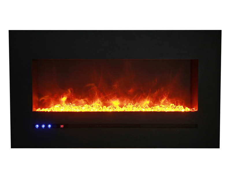 Amantii - WM-FML-88-9623-STL Linear Electric Fireplace - Image 4