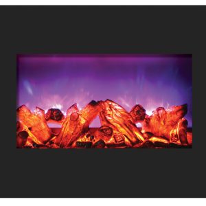Amantii - ZECL-26-2923-BG Zero Clearance Electric Fireplace