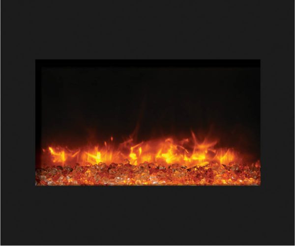 Amantii - ZECL-30-3226-BG Zero Clearance Electric Fireplace - Image 7