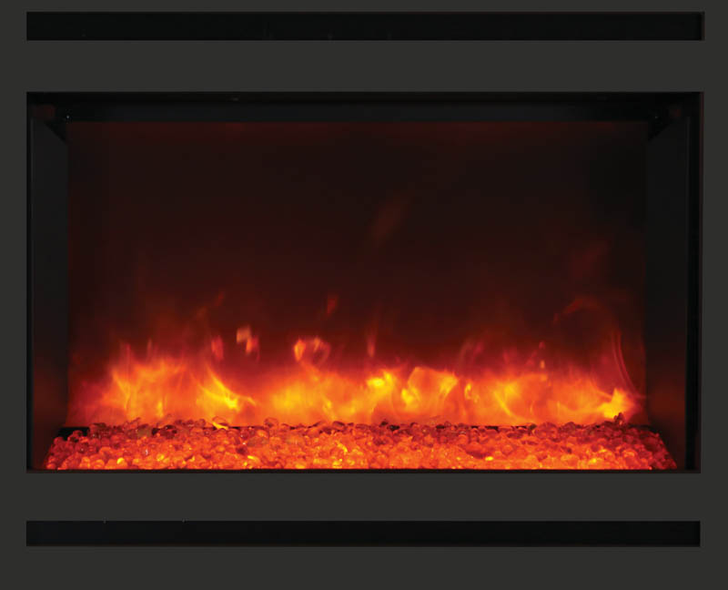 Amantii - ZECL-31-3228-STL-SQR Zero Clearance Electric Fireplace - Image 6