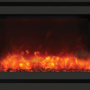 Amantii - ZECL-31-3228-STL-SQR Zero Clearance Electric Fireplace