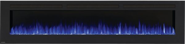 Linear Wall Mount Electric Fireplace CEFL100FH-1