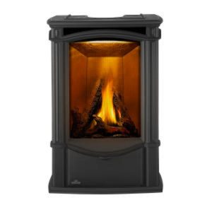 Castlemore™ Direct Vent Gas Stove - Black