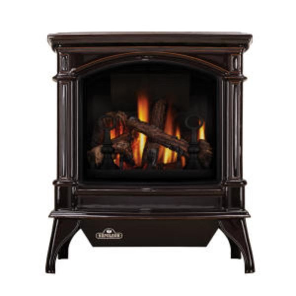 Knightsbridge™ Direct Vent Gas Stove - Majolica Brown
