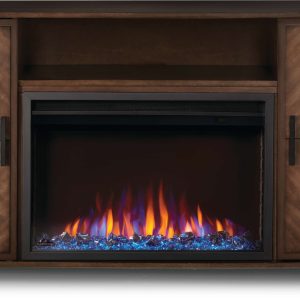 The Hayworth Electric Fireplace Media Console