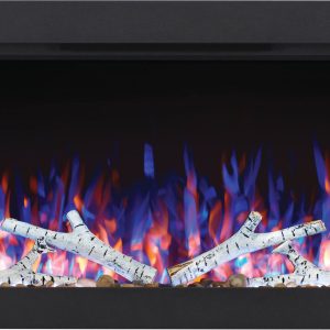 Trivista™ Pictura 50" 3-Sided Wallmount Electric Fireplace