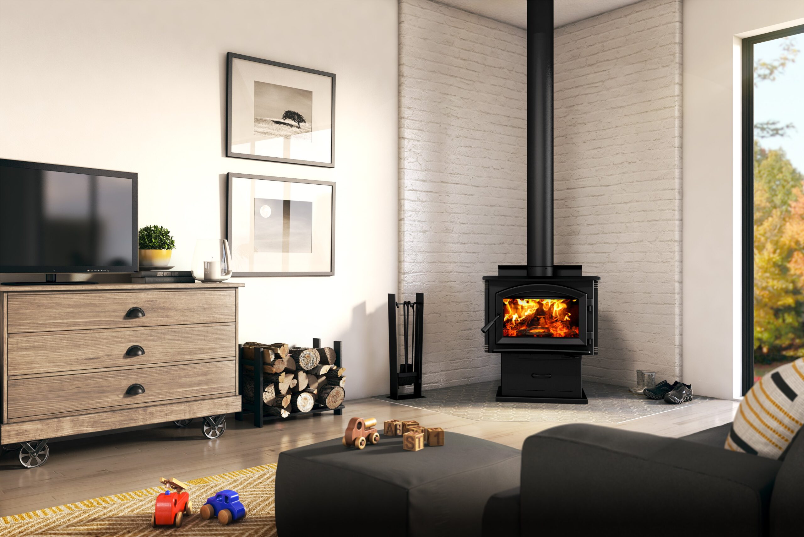 Enerzone - Solution 1.7 Wood Stove - Image 3