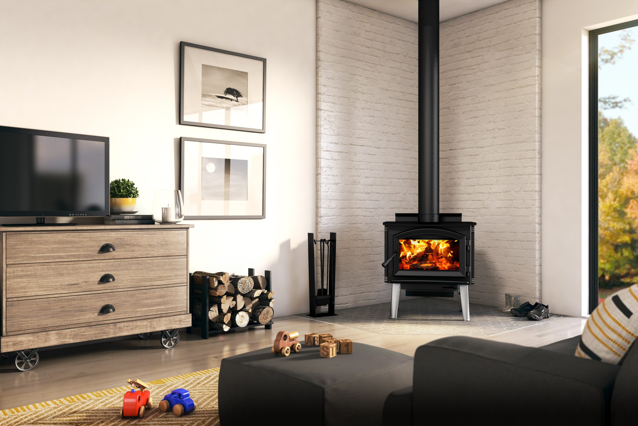 Enerzone - Solution 1.7 Wood Stove