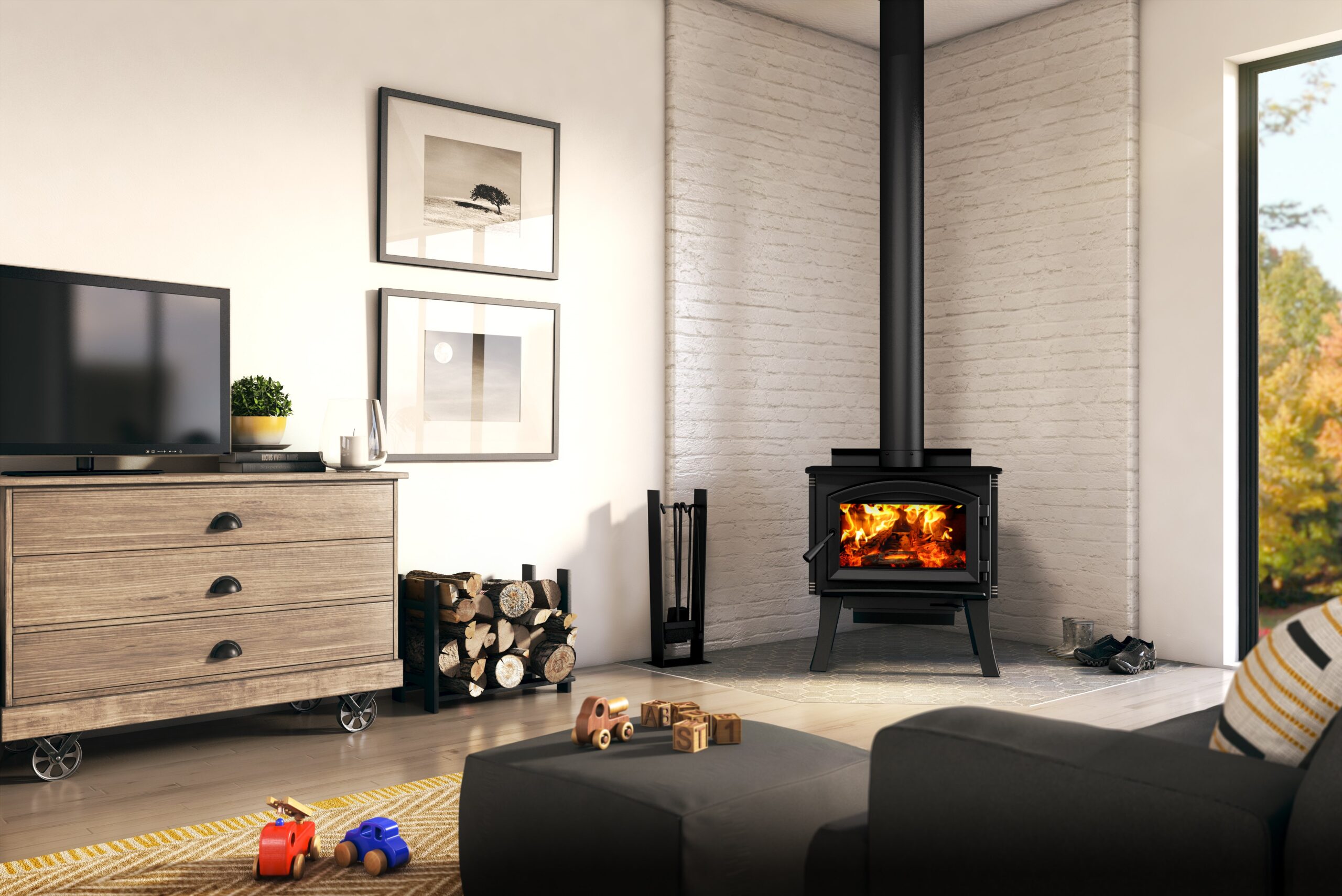 Enerzone - Solution 1.7 Wood Stove - Image 2