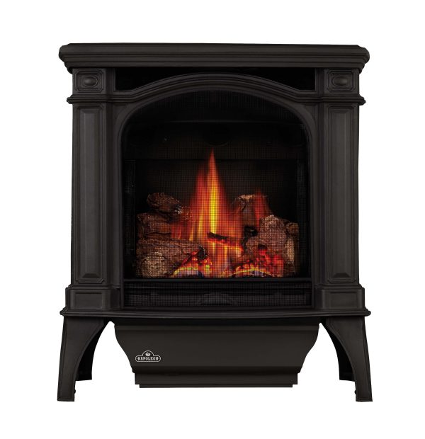 Napoleon - Bayfield™ Direct Vent Stove, Natural Gas, Electronic Ignition - Black
